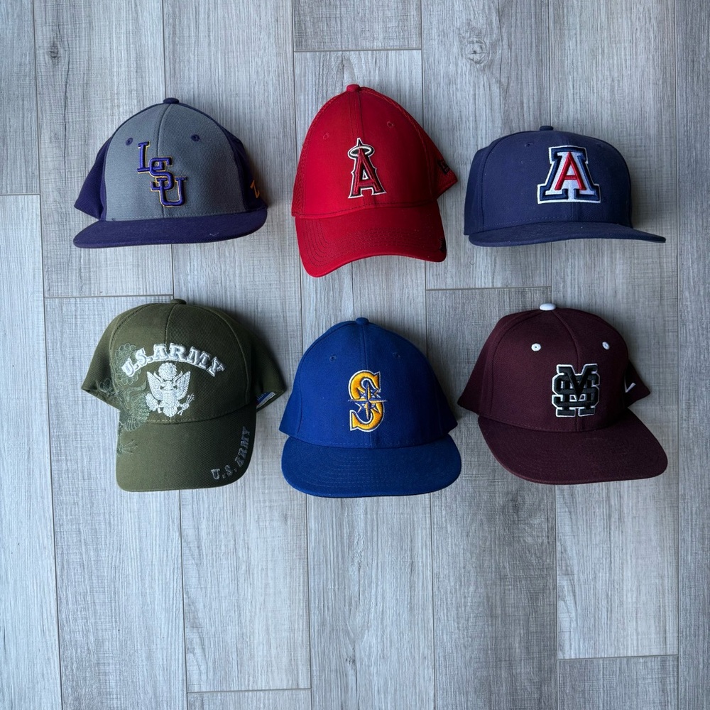 Vintage hats and athletic teams